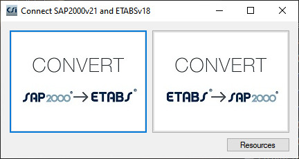 برنامه تبدیل فایل های ETABS به SAP و برعکس