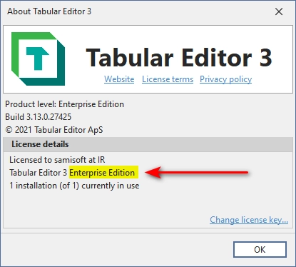نرم افزار Tabular Editor