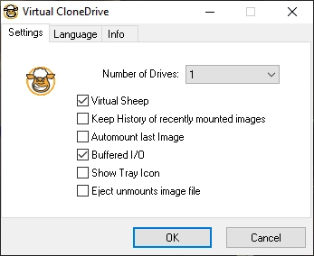 نرم افزار Virtual CloneDrive